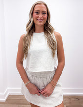 Load image into Gallery viewer, Come Alive Tank and Short Set in White Melange