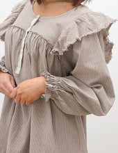 Load image into Gallery viewer, We Don&#39;t Long Sleeve Smock Mini Dress in Taupe