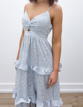 Load image into Gallery viewer, Only Missing You Lace Maxi Dress With Ruffles