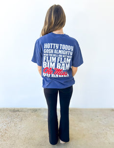 Ole Miss Rebels Hotty Toddy SS Tee