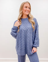 Load image into Gallery viewer, Southern Shirt Women&#39;s Comfy/Cozy Cable Sweater in Windsor