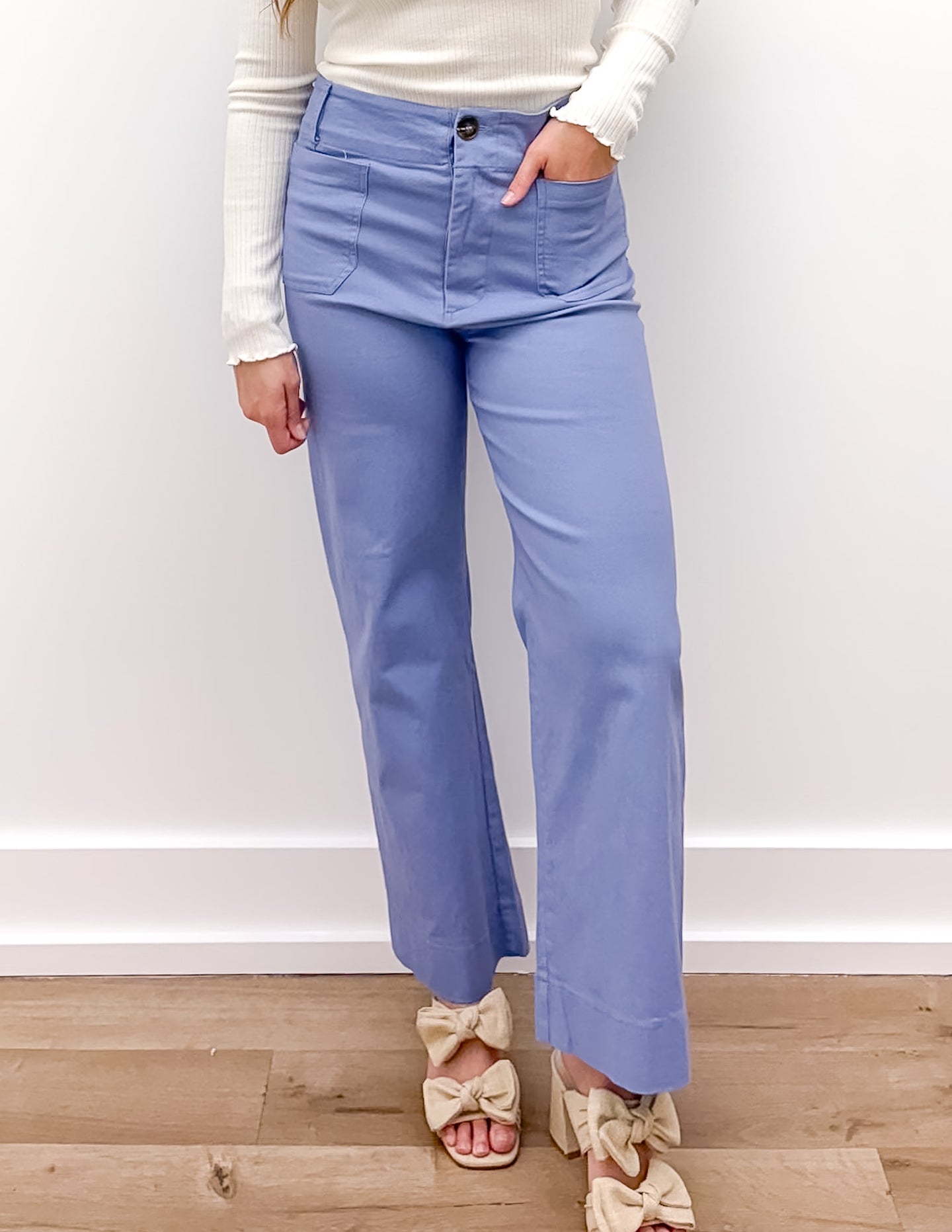 Going Out Of Town Pants in Conflower Blue