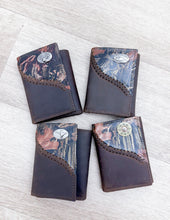 Load image into Gallery viewer, Fencerow Camo Trifold Buck Wallet