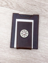 Load image into Gallery viewer, Light Brown Crazy Horse Shot Front Pocket Wallet