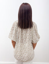 Load image into Gallery viewer, Touch Of Grace Floral Balloon Sleeve Top