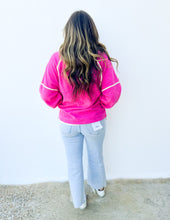 Load image into Gallery viewer, Sweet but Psycho Fleece Half Zip Pullover