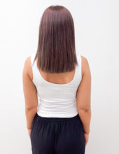 Load image into Gallery viewer, Just Your Basic Scoop Neck Tank in Off White