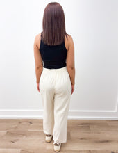 Load image into Gallery viewer, Come Alive Cotton Linen Textured Pants in Natural