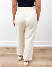 Load image into Gallery viewer, Come Alive Cotton Linen Textured Pants in Natural