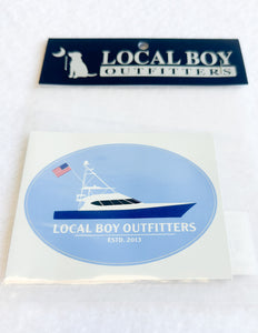 Local Boy Yacht Club Decal