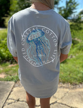 Load image into Gallery viewer, Coastal Cotton Grey Jelly Fish SS Tee
