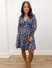 Load image into Gallery viewer, Little Out Of Tune Zippered Floral Mini Dress