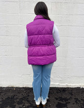 Load image into Gallery viewer, Best Impressions Puffer Vest Violet