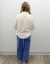 Load image into Gallery viewer, Talk You Out Of Leaving Mock Neck Sweater in Oatmeal