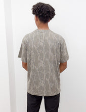 Load image into Gallery viewer, Red Rebels Script Logo on Bottomland SS Tee