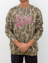 Load image into Gallery viewer, Maroon State Script Crewneck Sweatshirt