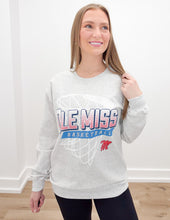 Load image into Gallery viewer, Ole Miss Hoops Crewneck Sweatshirt