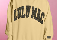 Lulu Mac YOUTH Bottomland Sweatshirt in Butter