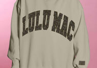 Lulu Mac YOUTH Bottomland Sweatshirt in Greige