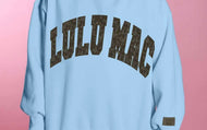 Lulu Mac YOUTH Bottomland Sweatshirt in Light Blue