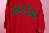 Lulu Mac YOUTH Bottomland Sweatshirt in Red
