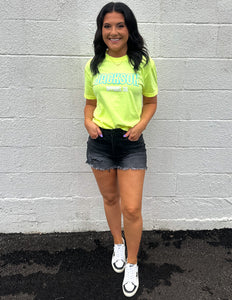 Jackson Apparel Co. Logo SS Tee Neon Lemon