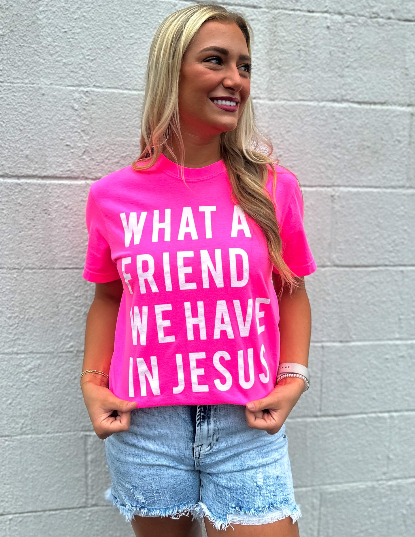 The Addyson Nicole Company What a Friend SS Tee