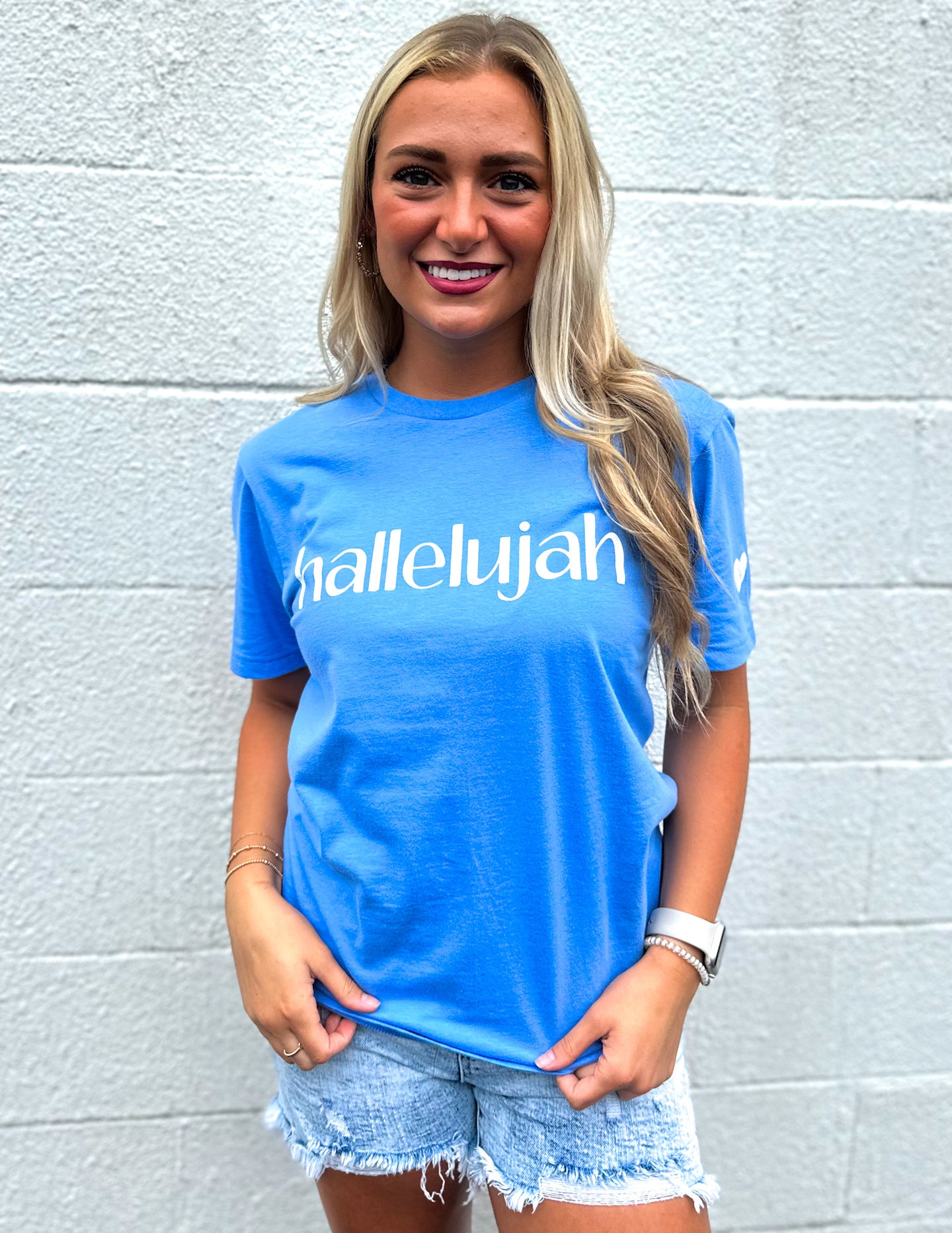 The Addyson Nicole Company Hallelujah SS Tee