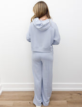 Load image into Gallery viewer, Just Because Soft Air Scuba Wide Leg Pants in Blue