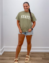 Load image into Gallery viewer, Mississippi State SS Tee in Khaki