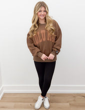Load image into Gallery viewer, Lulu Mac Mono Sweatshirt in Brown