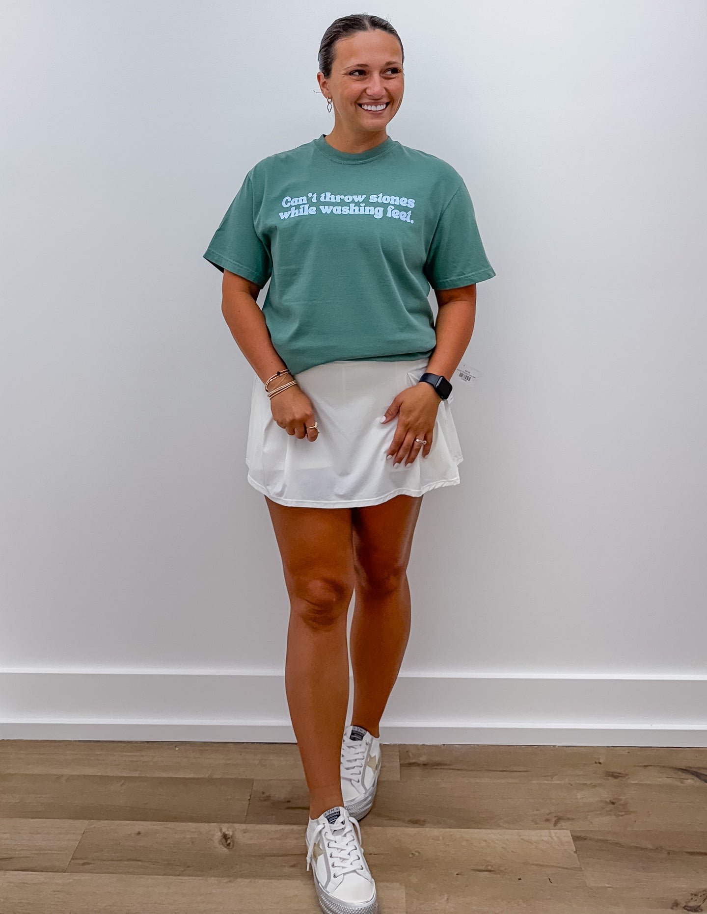 The Addyson Nicole Company Washing Feet SS Tee