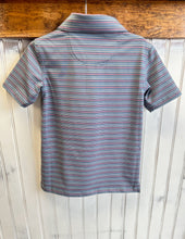 Load image into Gallery viewer, Southern Shirt Co. Youth Sawgrass Self Collar Stripe Polo