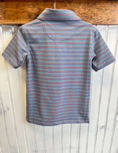 Southern Shirt Co. Youth Sawgrass Self Collar Stripe Polo