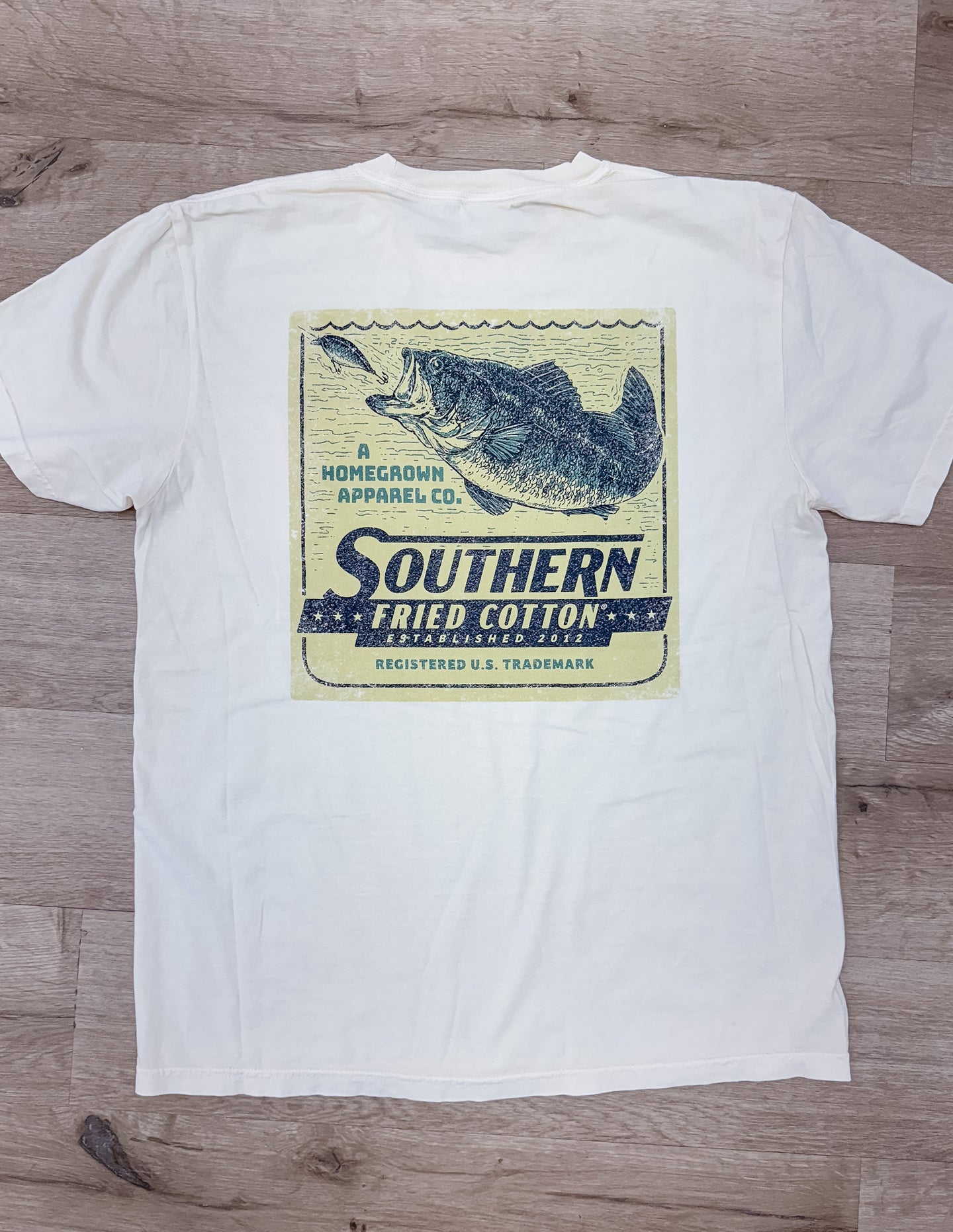 Southern Fried Cotton Old School Bass SS Tee