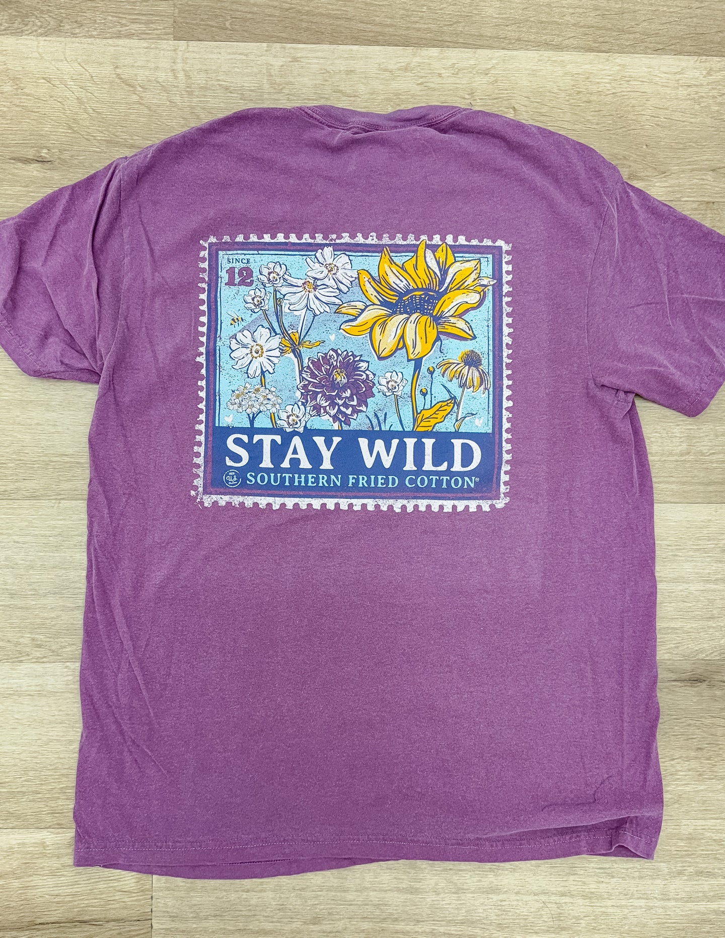Southern Fried Cotton Stay Wild SS Tee