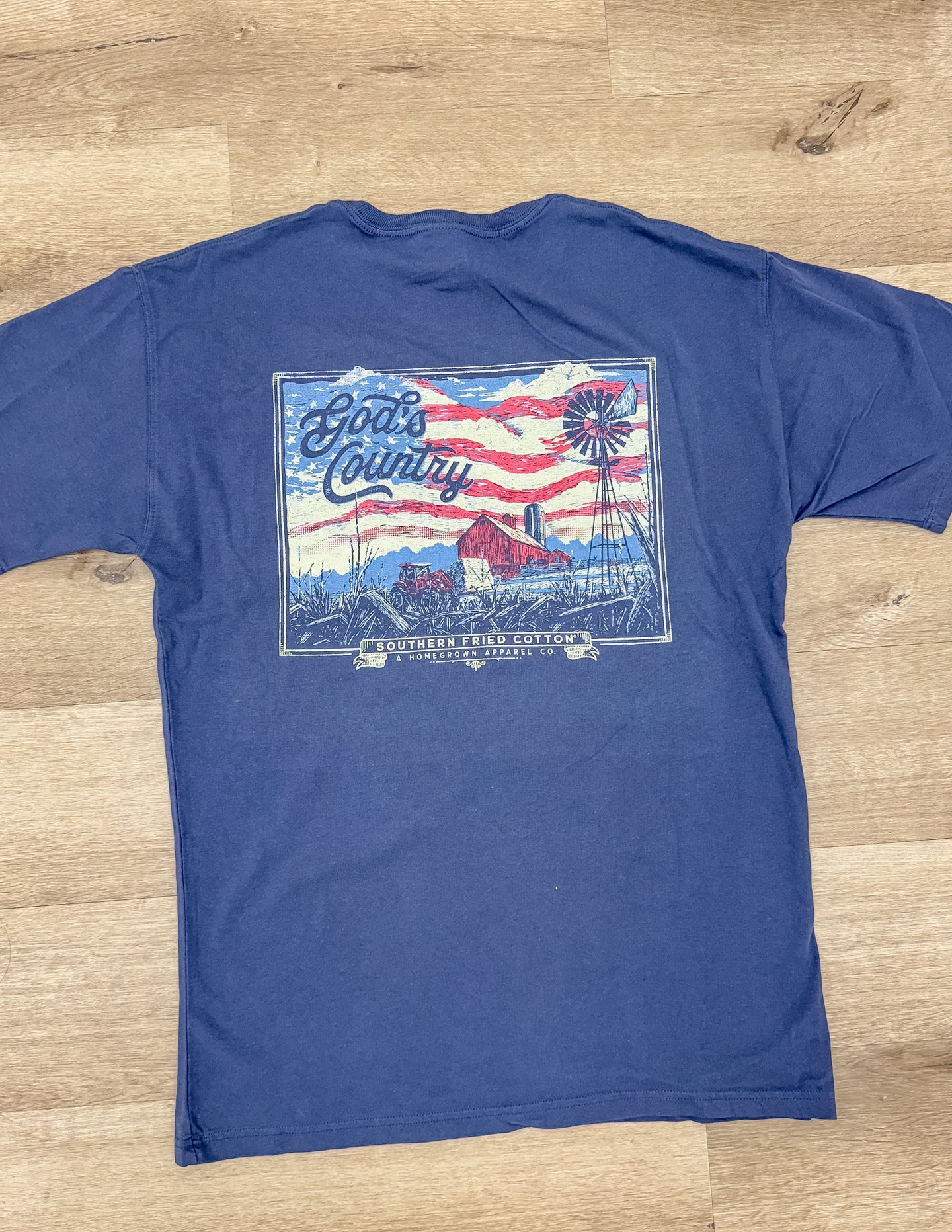 Southern Fried Cotton God's Country SS Tee