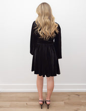 Load image into Gallery viewer, Give Me What You Got Velvet Mock Neck Dress