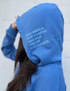 Jadelynn Brooke More Kindness Hidden Message Waffle Hoodie