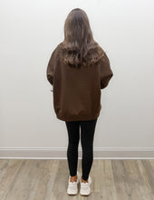 Load image into Gallery viewer, Local Girl Crescent Crew in Espresso