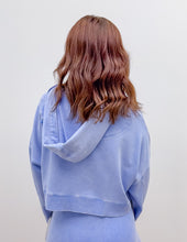 Load image into Gallery viewer, All Day Long Mineral Wash Pullover Hoodie in Lavender Blue