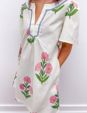 Load image into Gallery viewer, Playing It Cool Floral Print Mini Dress