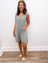Load image into Gallery viewer, Nothing Sweeter Striped Knit Romper