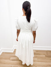 Load image into Gallery viewer, Sweet Simplicity Puff Sleeve Midi Dress