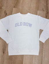 Load image into Gallery viewer, Old Row Logo Crewneck in White