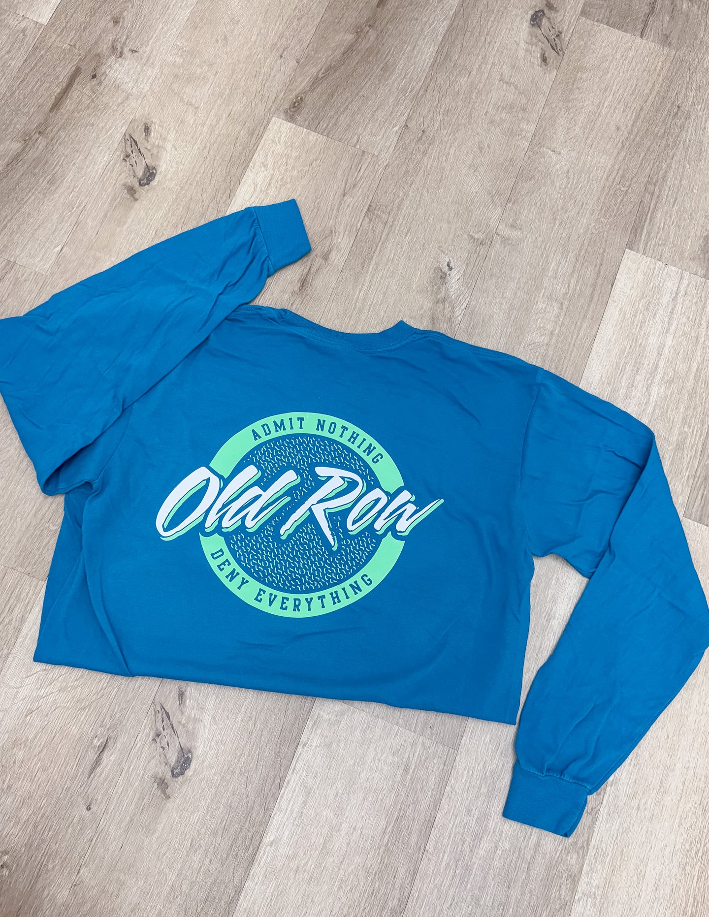 Old Row Circle Logo LS Pocket Tee