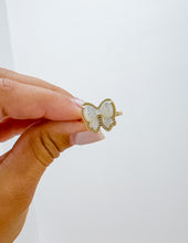 Load image into Gallery viewer, Kendra Scott Haley Bow Band Ring in Gold/Ivory MOP
