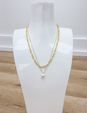 Load image into Gallery viewer, Kendra Scott Ashton Multi Strand Necklace in Gold/Freshwater Cultured Pearl