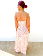 Load image into Gallery viewer, Sun On My Face Floral Flowy Maxi Dress in Blue