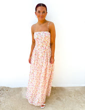 Load image into Gallery viewer, Sun On My Face Floral Flowy Maxi Dress in Pink